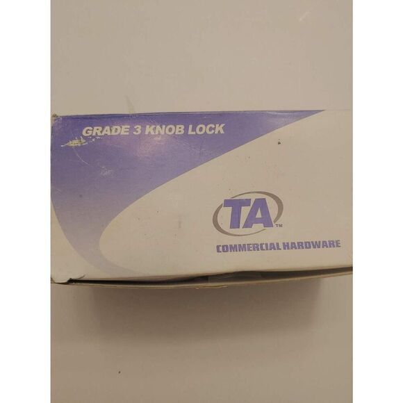 TA EC-B80 Brushed Chrome Grade 3 Knob Lock. - Picture 7 of 8